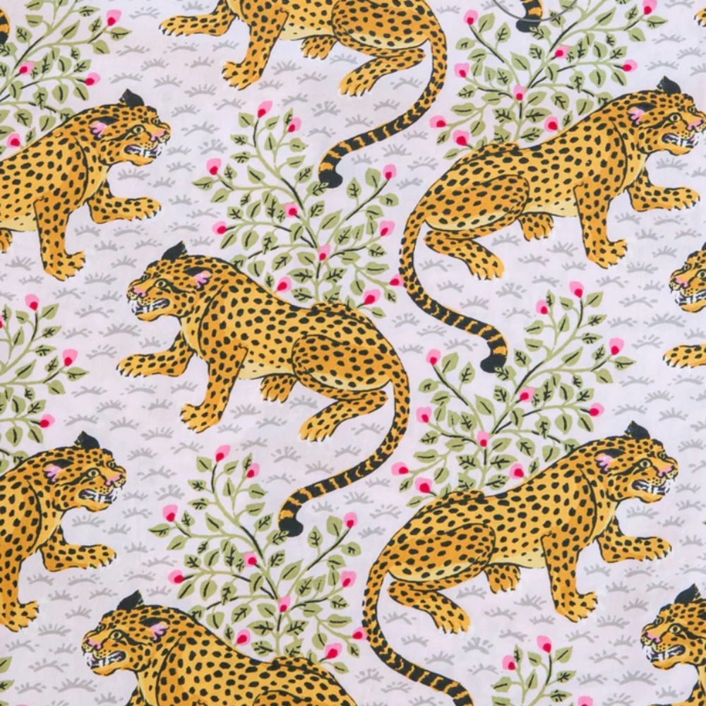 Print Fresh Bagheera leopard cheetah blush pink S NWT - Picture 2 of 7